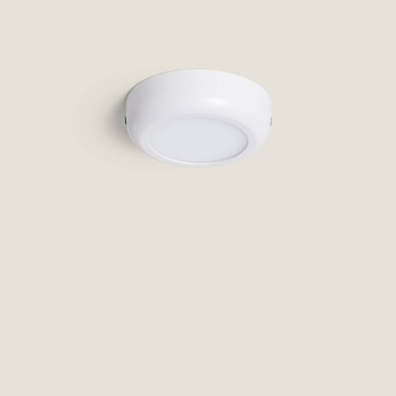 KOLZIVO rond LED opbouwpaneel in wit