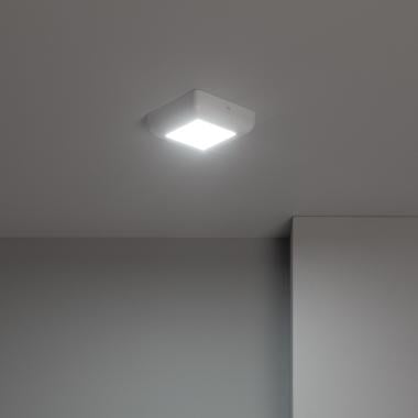 DOLMIVO vierkant LED opbouwpaneel in wit