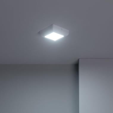 DOLMIVO vierkant LED opbouwpaneel in wit