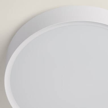 GLONIVO ronde LED plafondlamp in wit