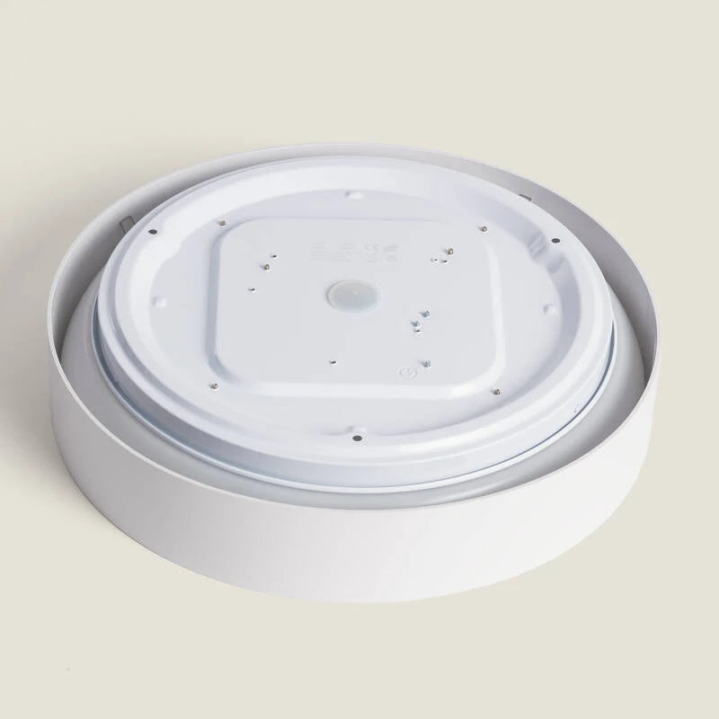 LENSARO ronde LED plafondlamp in wit, foto 4