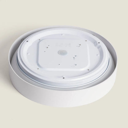 LENSARO ronde LED plafondlamp in wit, foto 4