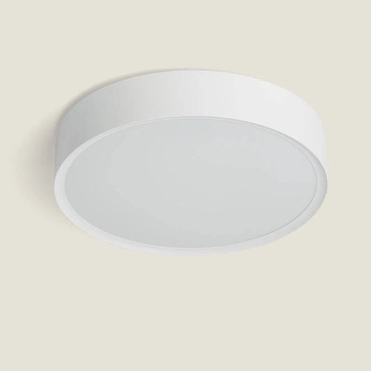 LENSARO ronde LED plafondlamp in wit
