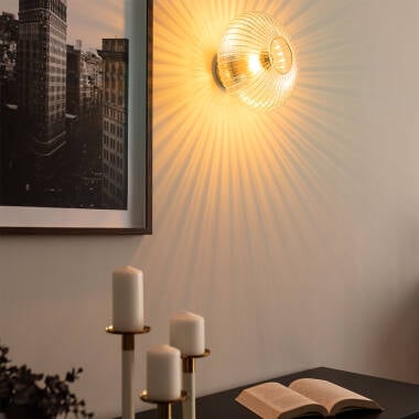 Elnaro plafondlamp in transparant, afbeelding 3
