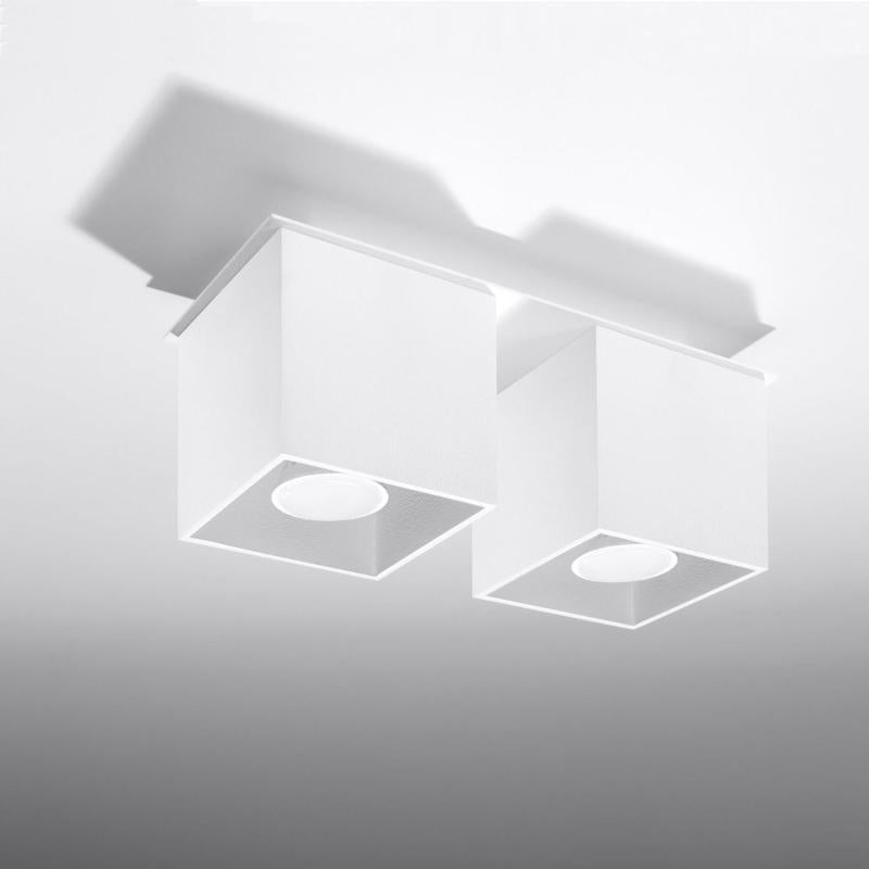 RILDIVO plafondlamp van aluminium met twee spots