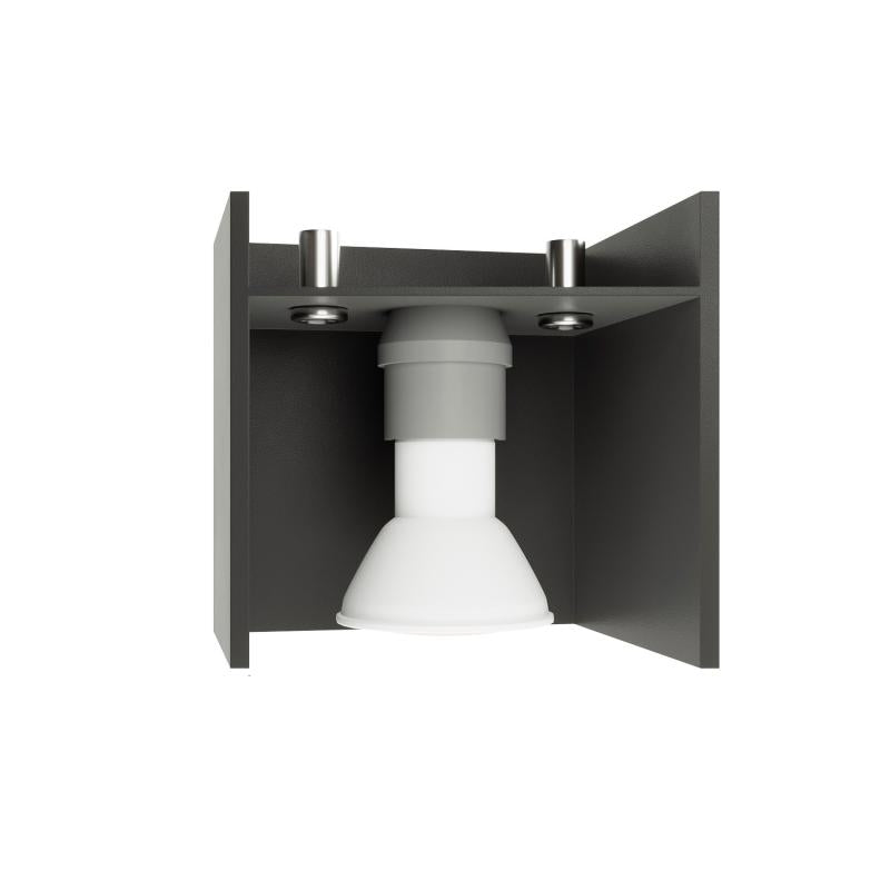 RILDIVO plafondlamp van aluminium met twee spots, afbeelding 4