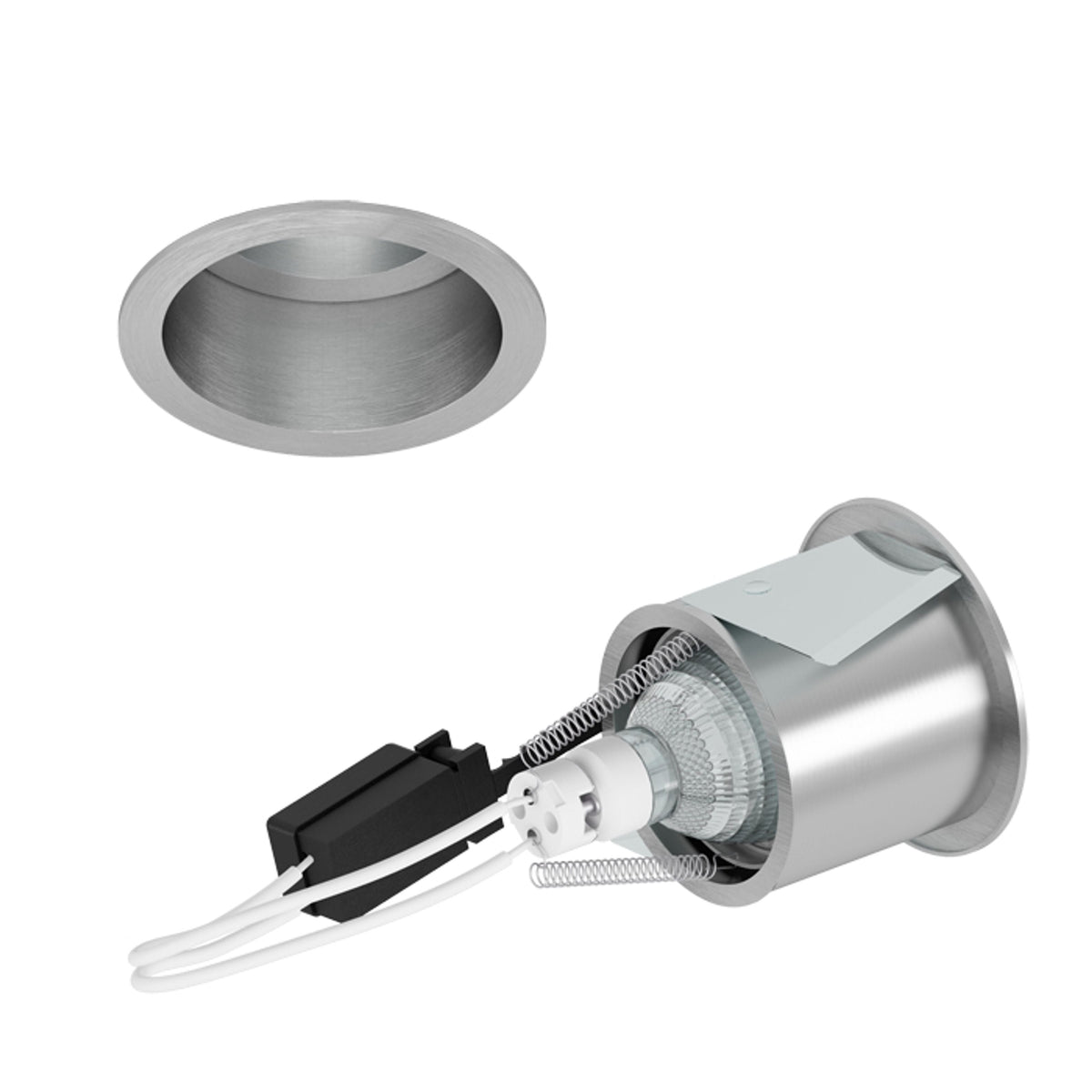 ESIX STEVIG inbouwspot gepolijst aluminium