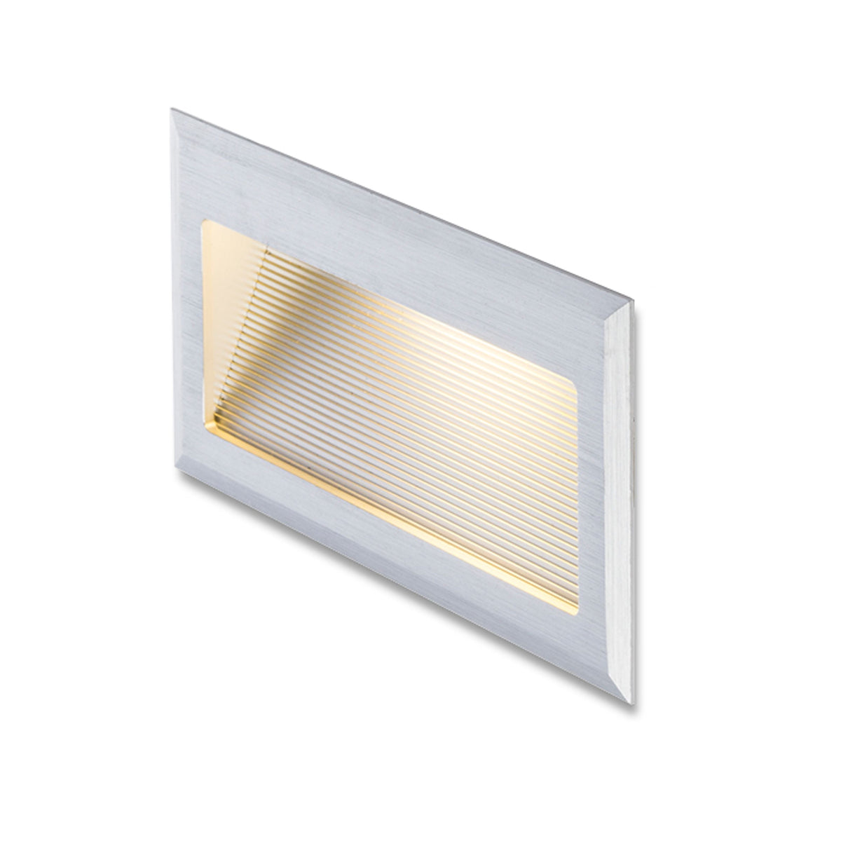 INTRO L inbouw wandlamp geborsteld aluminium