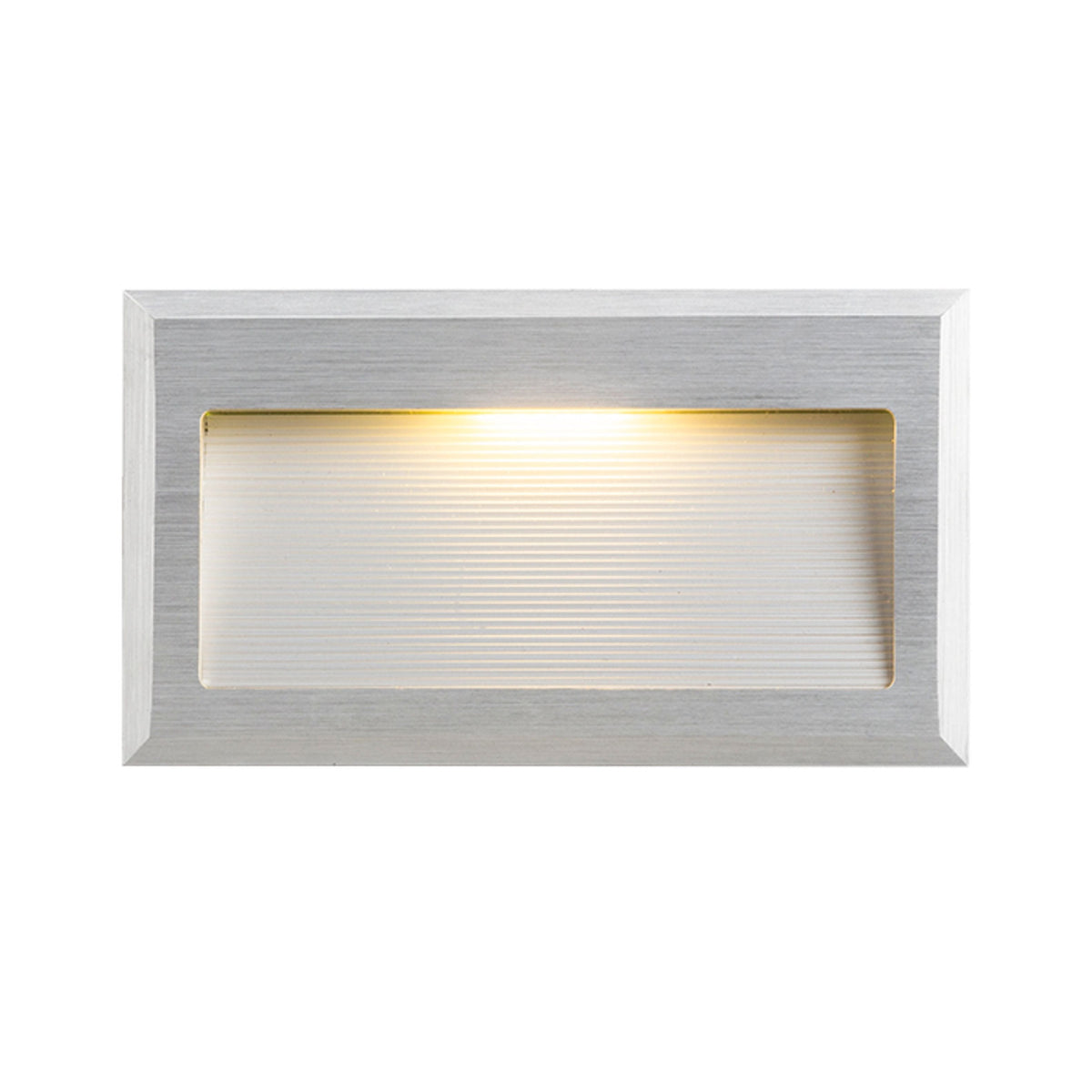 INTRO L inbouw wandlamp geborsteld aluminium