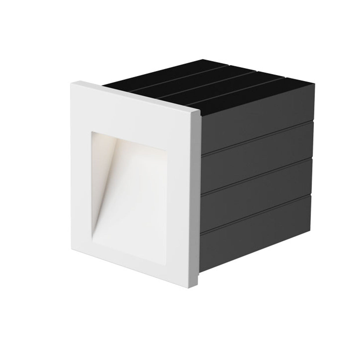 TESS SQ inbouw wandlamp wit