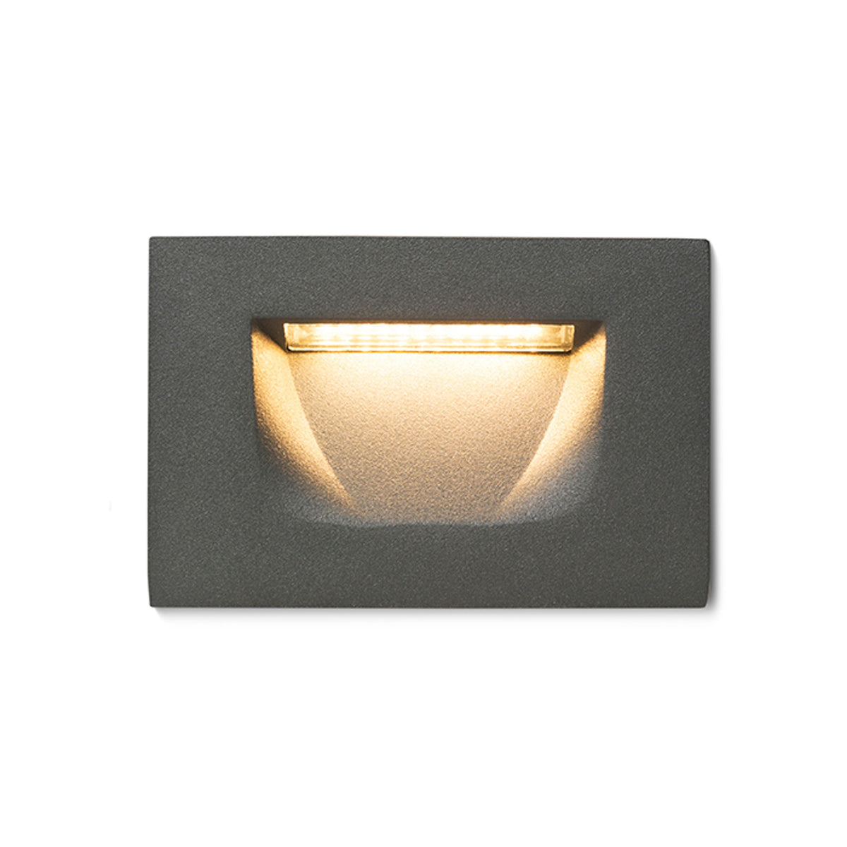 PER inbouw wandlamp antracietgrijs