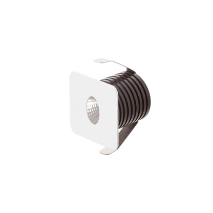 RIO SQ O vierkante inbouw wandlamp wit
