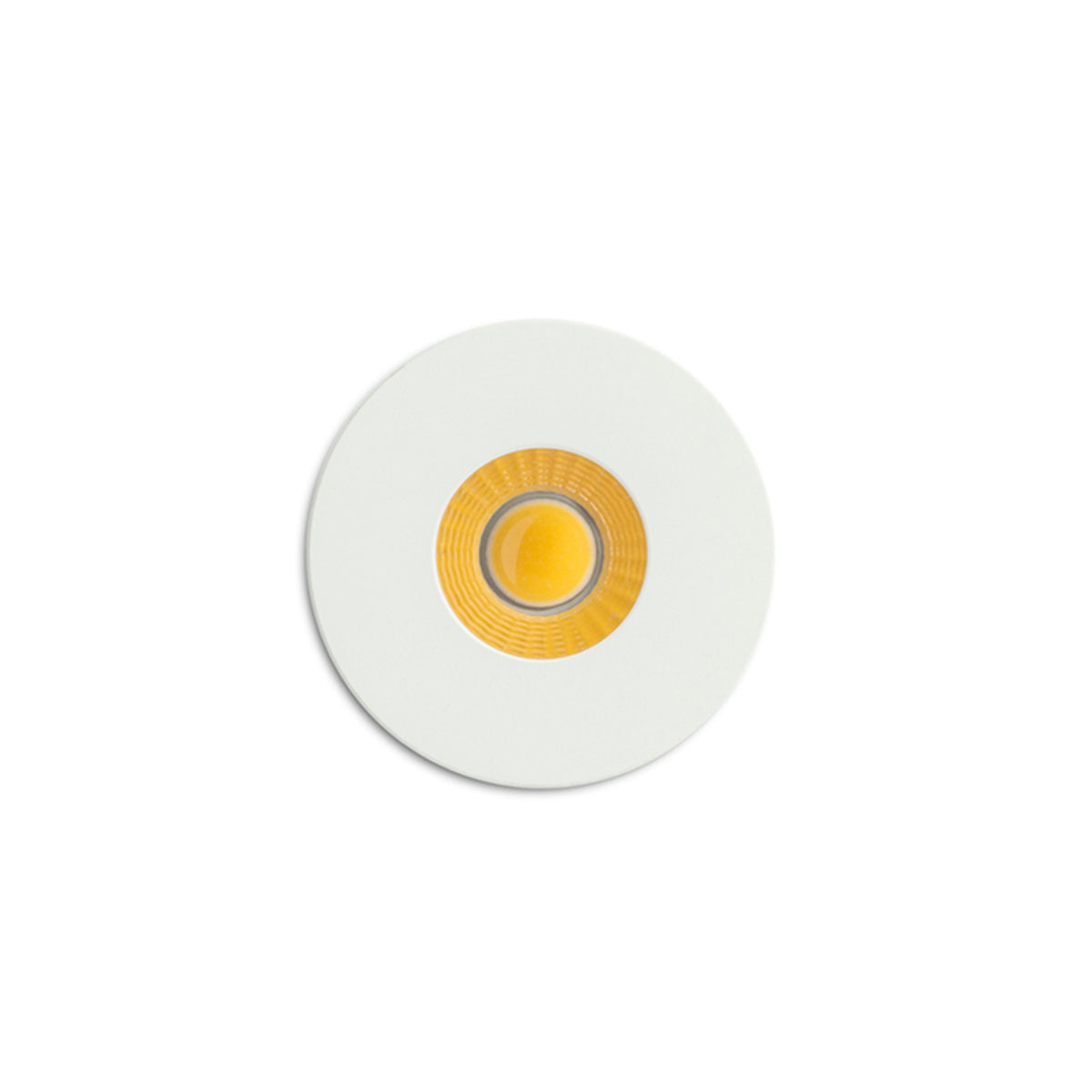 RIO R ronde inbouw wandlamp wit
