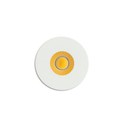 RIO R ronde inbouw wandlamp wit