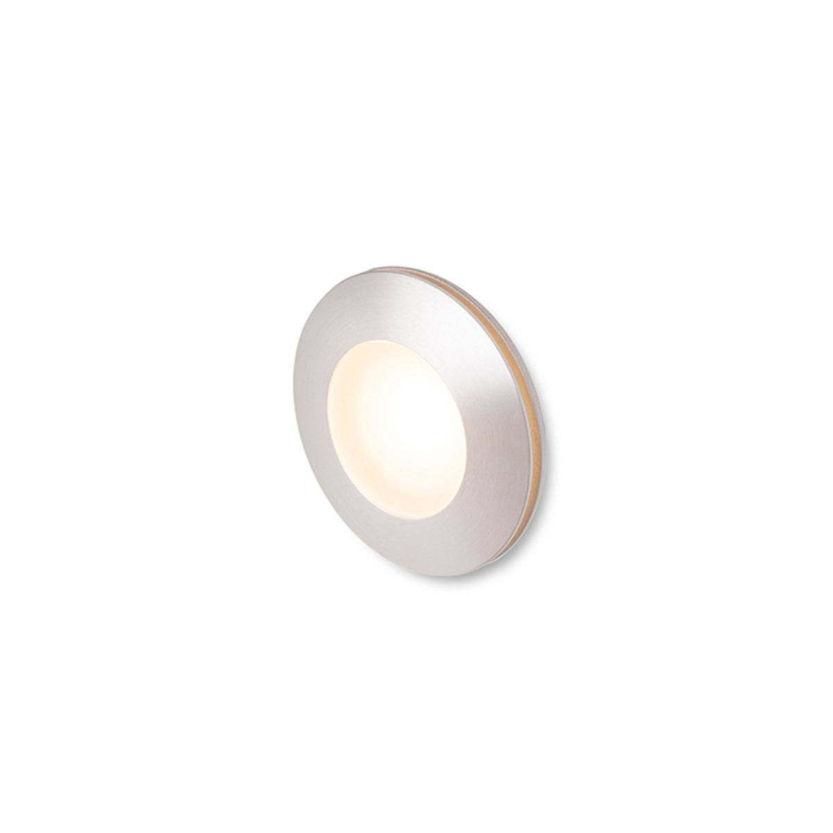 CLUB inbouw wandlamp zilvergrijs