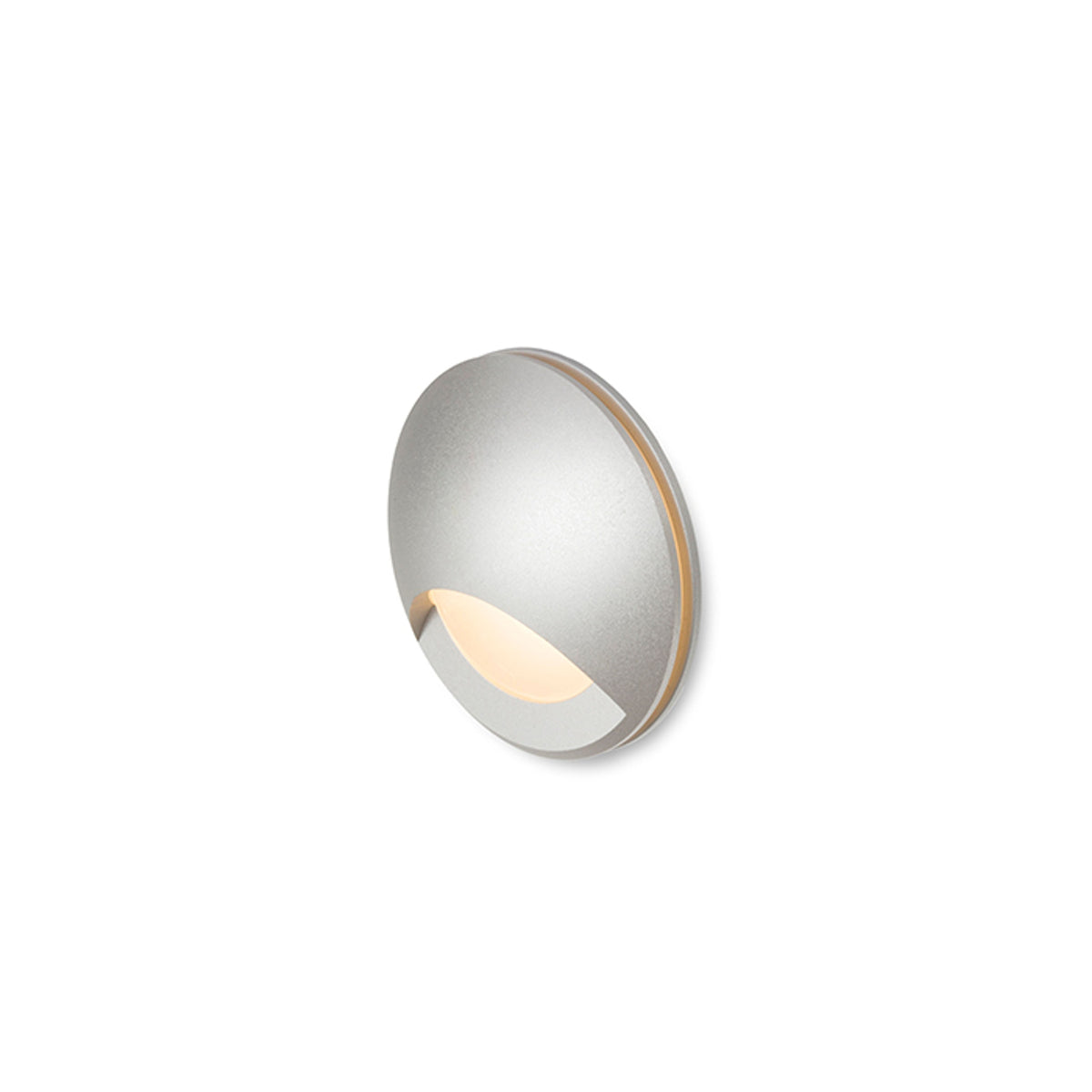 CLUB IND inbouw wandlamp zilvergrijs