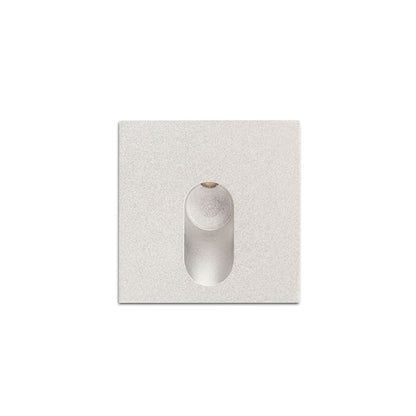 MEMPHIS SQ inbouw wandlamp zilvergrijs