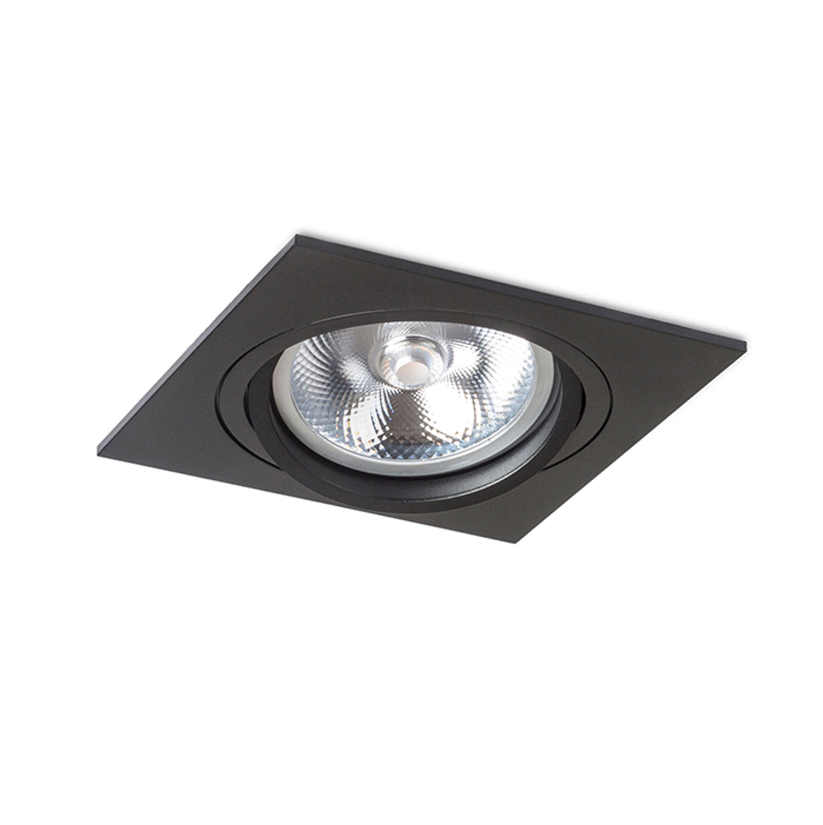 PASADENA G53 SQ I inbouwspot zwart