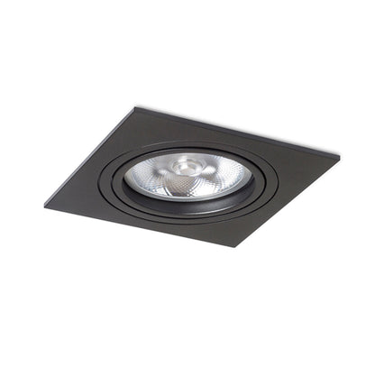 PASADENA G53 SQ I inbouwspot zwart