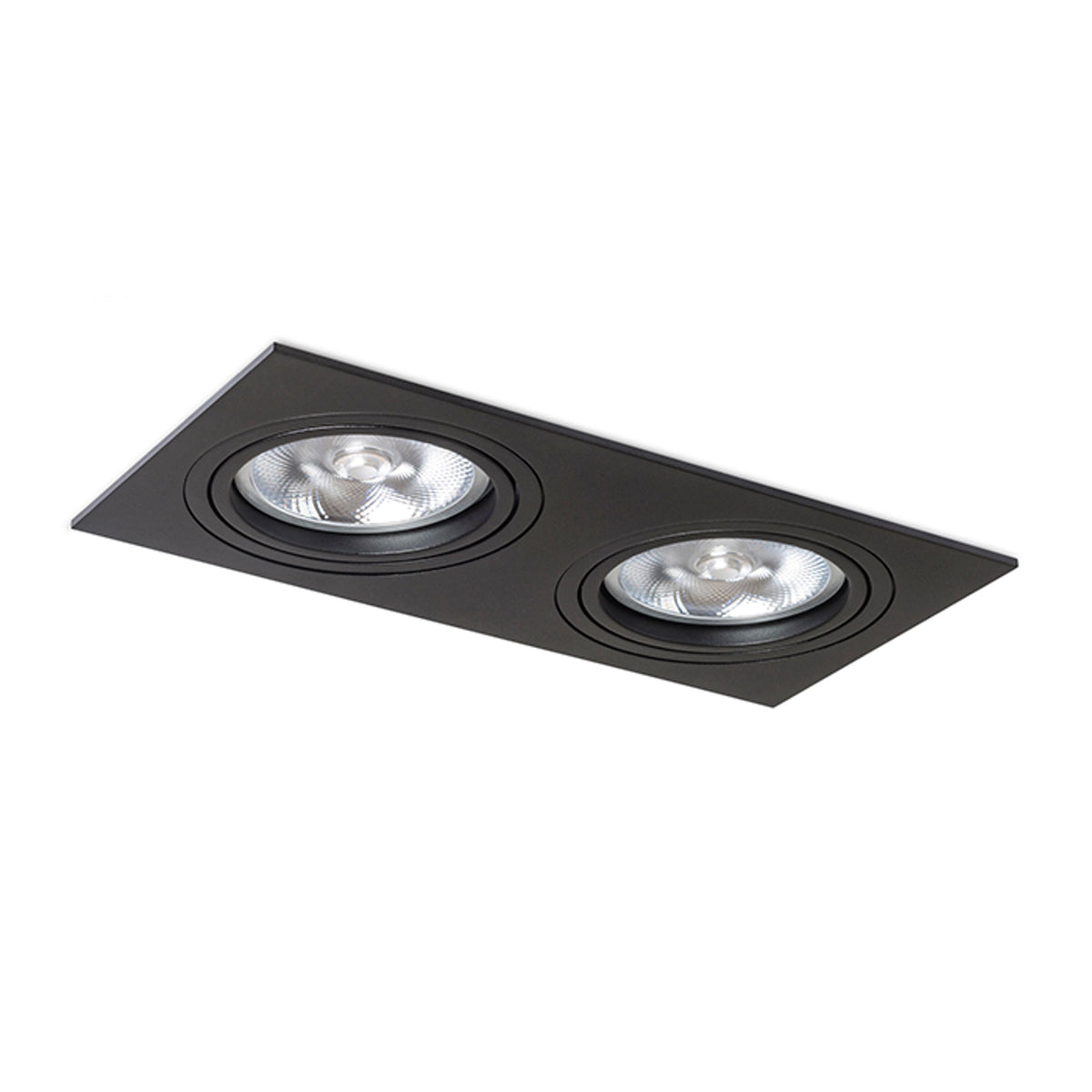 PASADENA G53 SQ II inbouwspot zwart