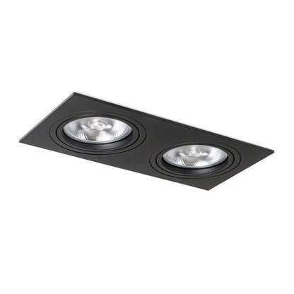 PASADENA G53 SQ II inbouwspot zwart