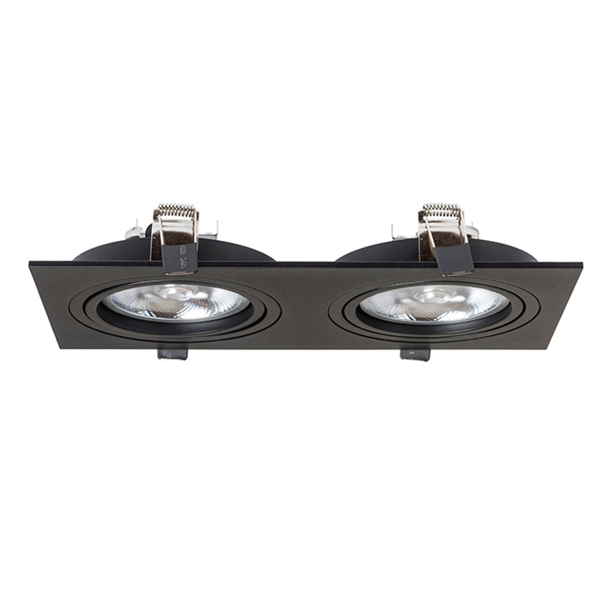 PASADENA G53 SQ II inbouwspot zwart