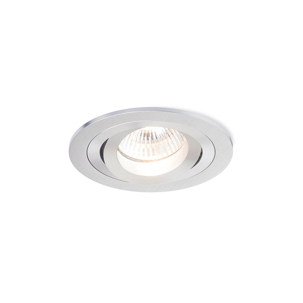 PASADENA GU10 inbouwspot geborsteld aluminium