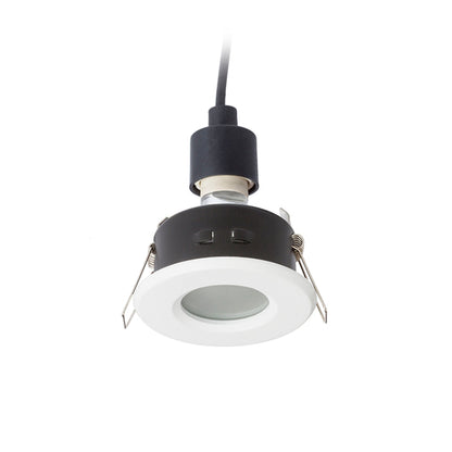 APRIORI ronde inbouwspot wit met gesatineerd glas