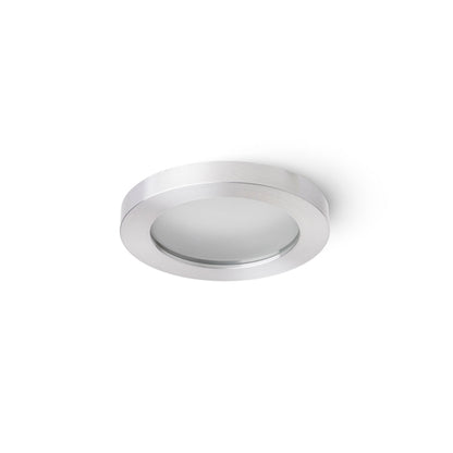 MAJESTIC inbouwspot geborsteld aluminium