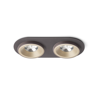 SHARM R II inbouwspot parelmoergoud / bruin
