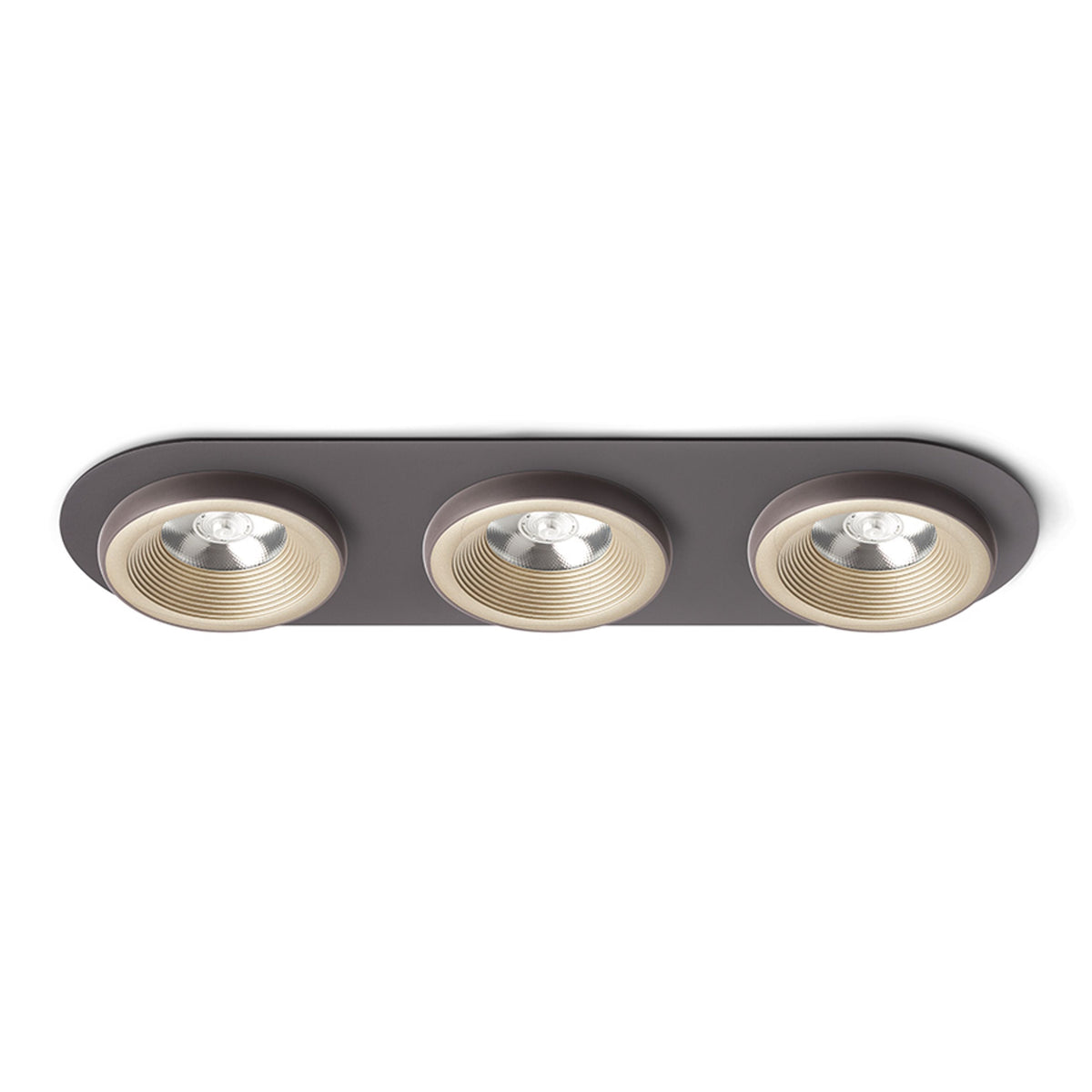 SHARM R III inbouwspot parelmoergoud / bruin