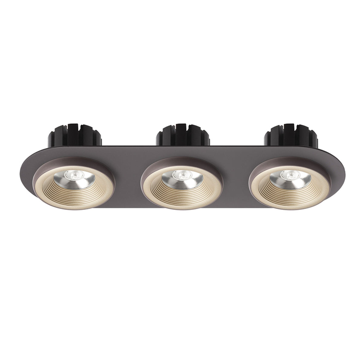 SHARM R III inbouwspot parelmoergoud / bruin
