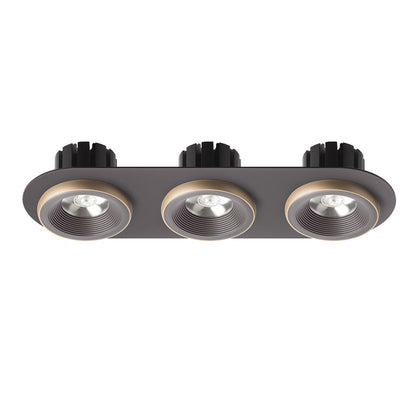 SHARM R III inbouwspot bruin / parelmoergoud