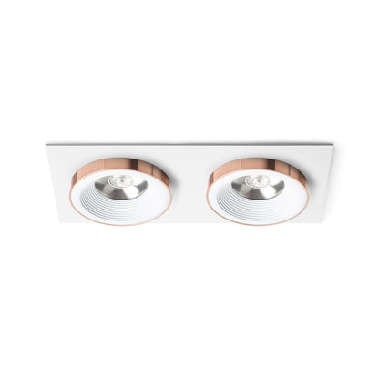 SHARM SQ II inbouwspot wit / koper