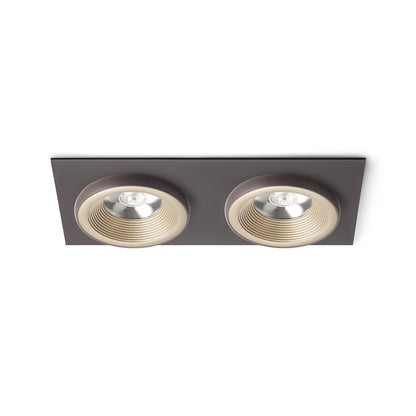 SHARM SQ II inbouwspot parelmoergoud / bruin
