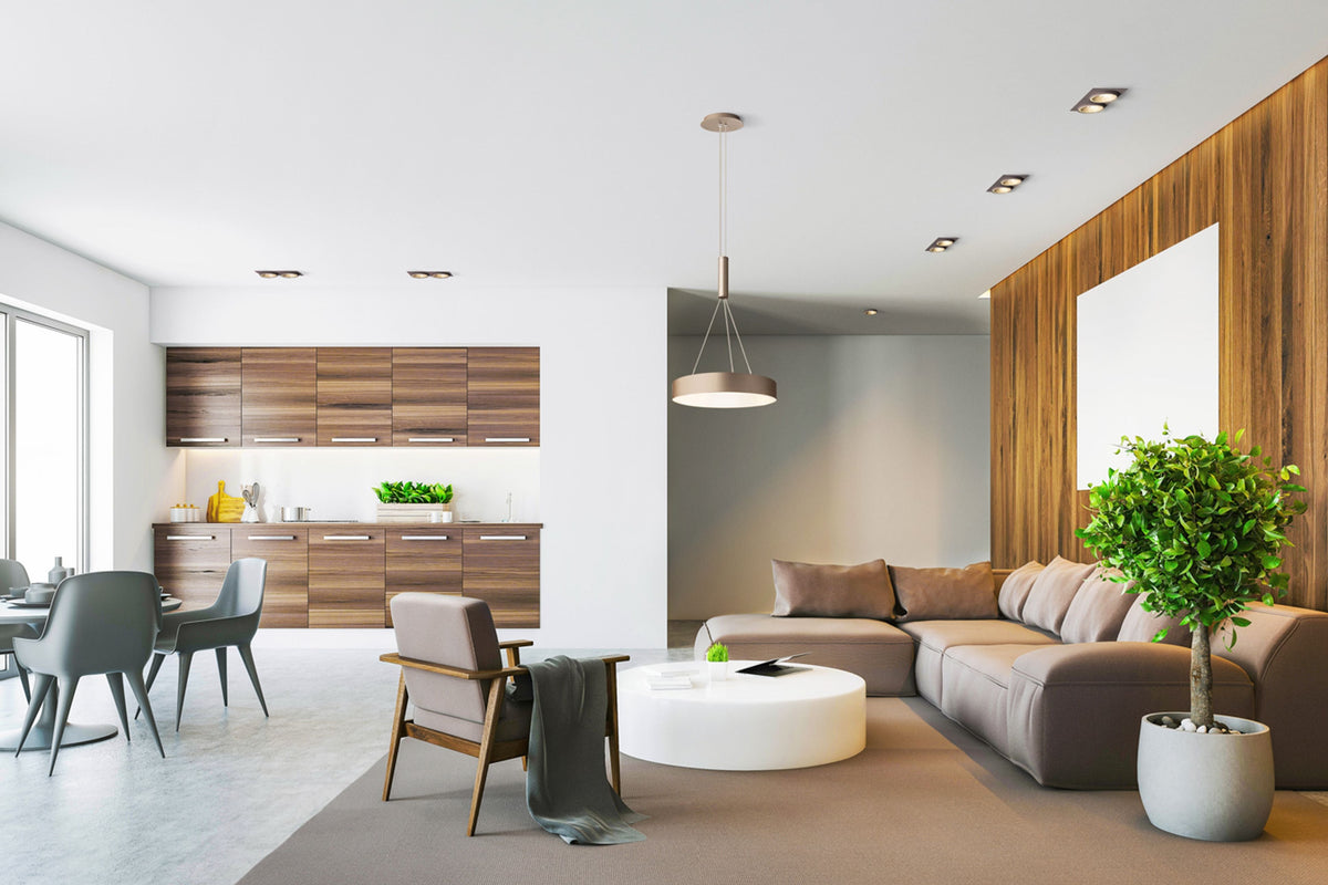 SHARM SQ II inbouwspot parelmoergoud / bruin