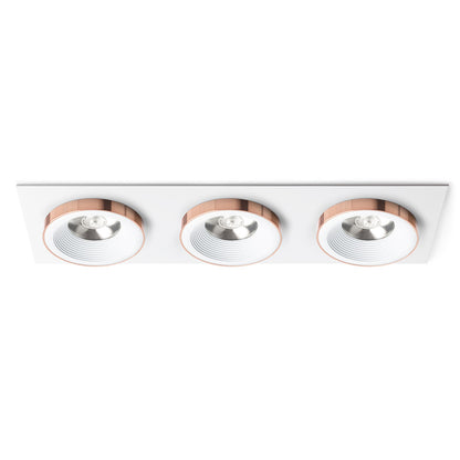 SHARM SQ III inbouwspot wit / koper