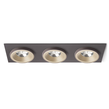 SHARM SQ III inbouwspot parelmoergoud / bruin