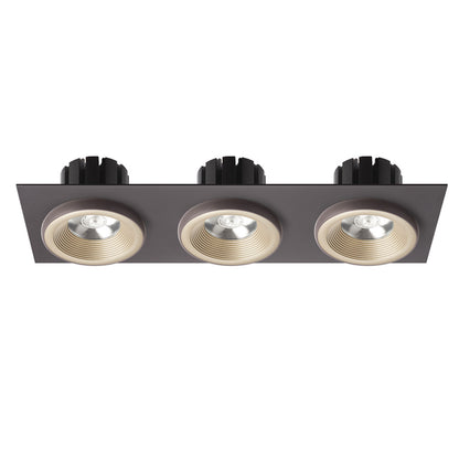 SHARM SQ III inbouwspot parelmoergoud / bruin