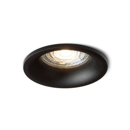 ZURI R inbouwspot zwart