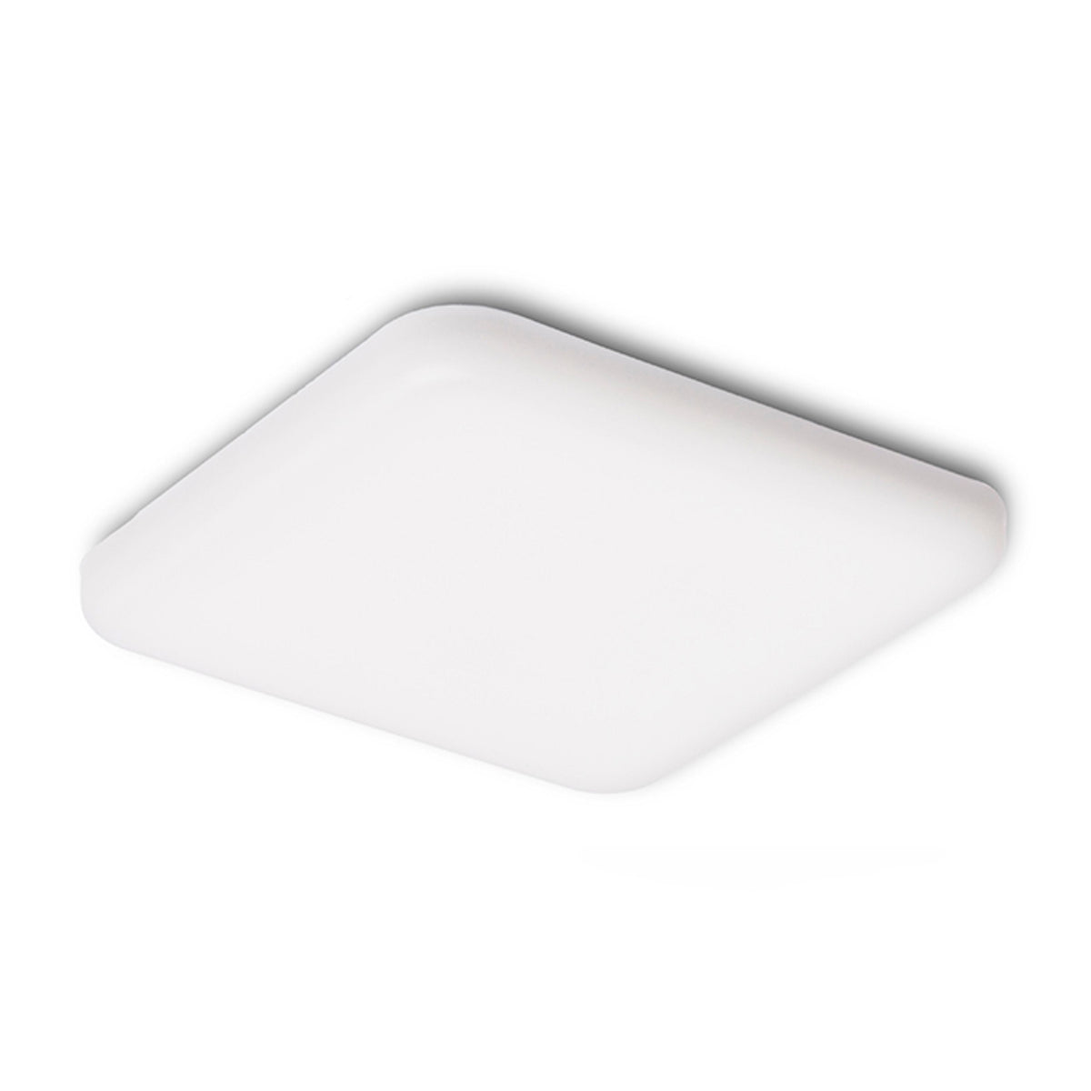 BELI SQ 10 vlakke vierkante inbouwspot mat acryl