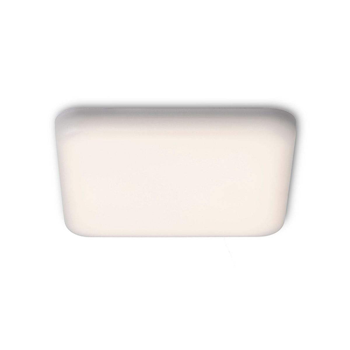 BELI SQ 10 vlakke vierkante inbouwspot mat acryl