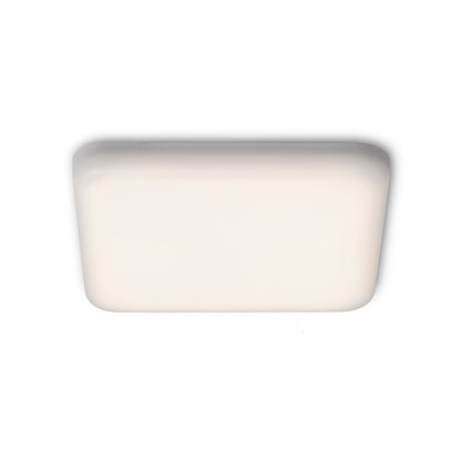 BELI SQ 10 vlakke vierkante inbouwspot mat acryl