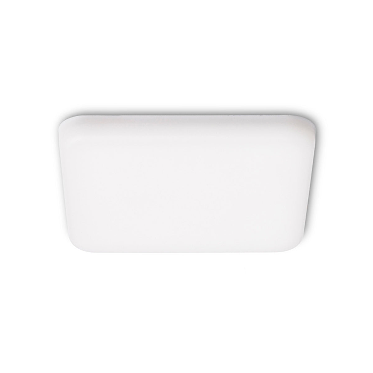 BELI SQ 10 vlakke vierkante inbouwspot mat acryl