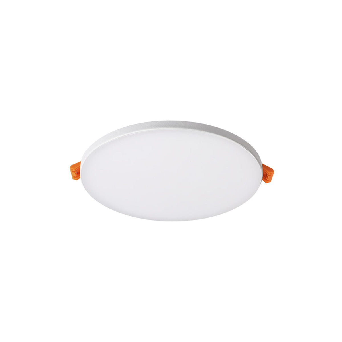 BJORK R 16 vlakke ronde inbouwspot wit