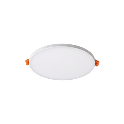BJORK R 16 vlakke ronde inbouwspot wit