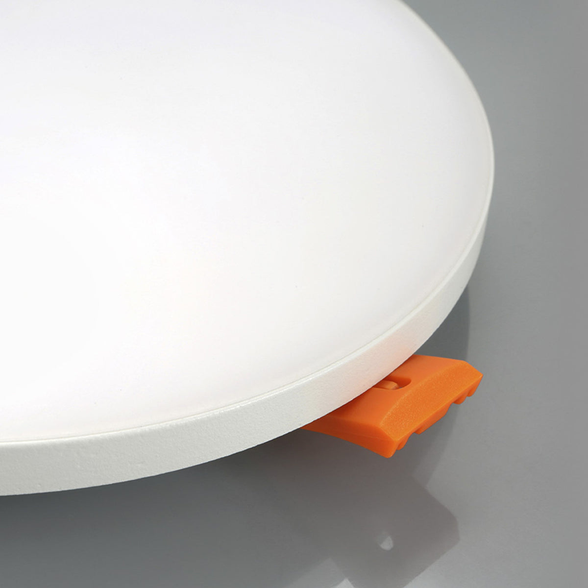 BJORK R 16 vlakke ronde inbouwspot wit