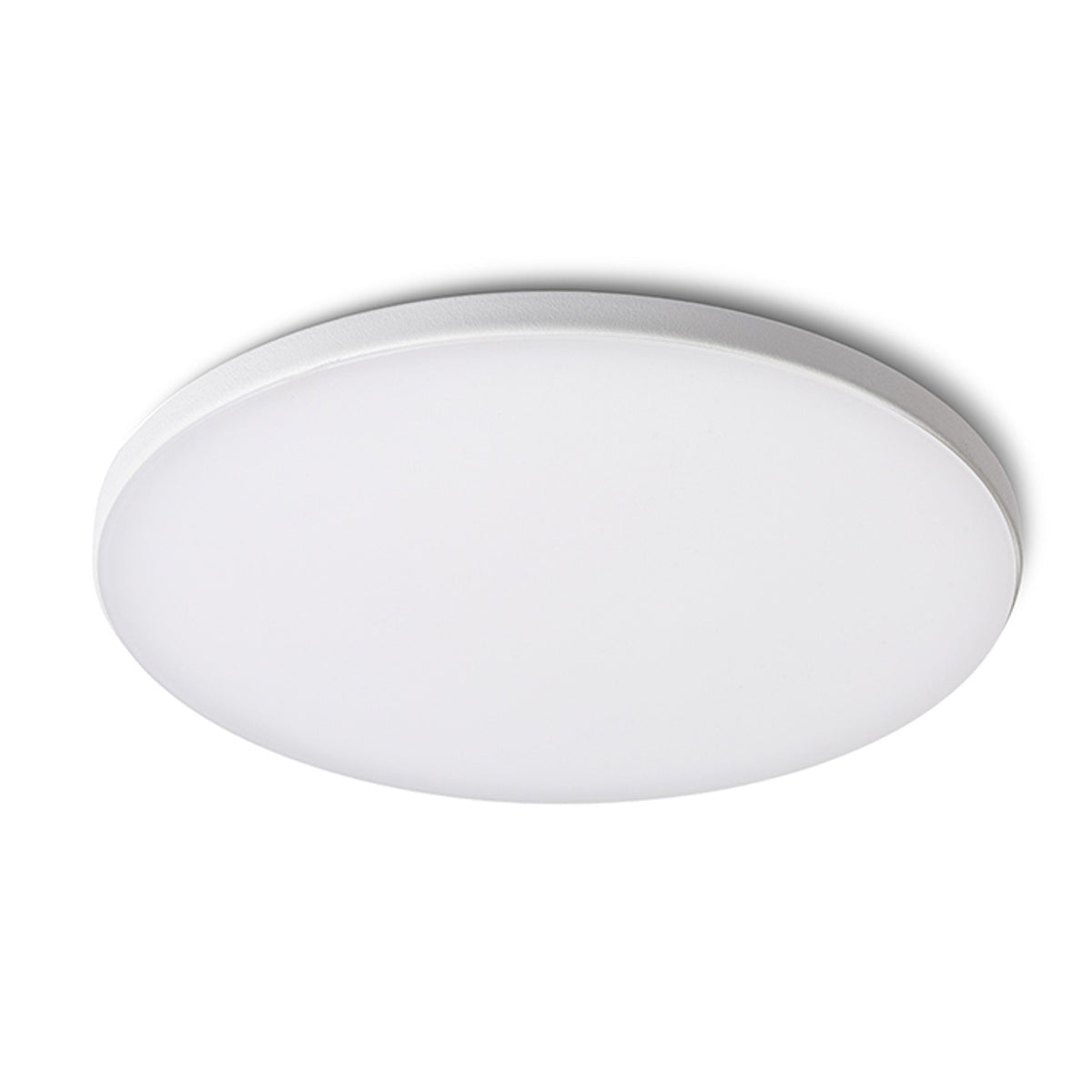 BJORK R 20 vlakke ronde inbouwspot wit