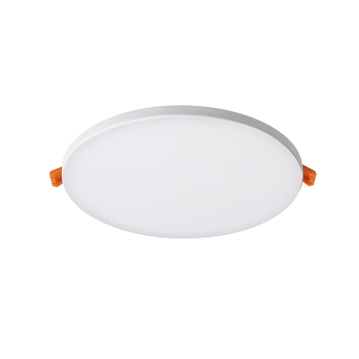 BJORK R 20 vlakke ronde inbouwspot wit
