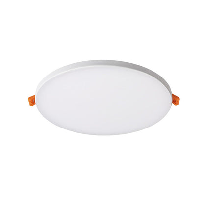 BJORK R 20 vlakke ronde inbouwspot wit